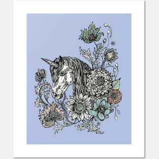 Spirit Animal_Unicorn Posters and Art